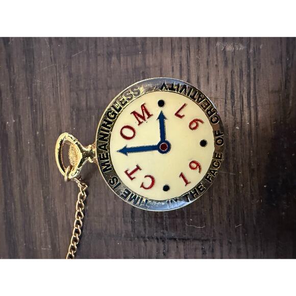 1997Connecticut Rabbit Watch Odyssey Of The Mind OMOotM Pinback Button - Picture 5 of 9